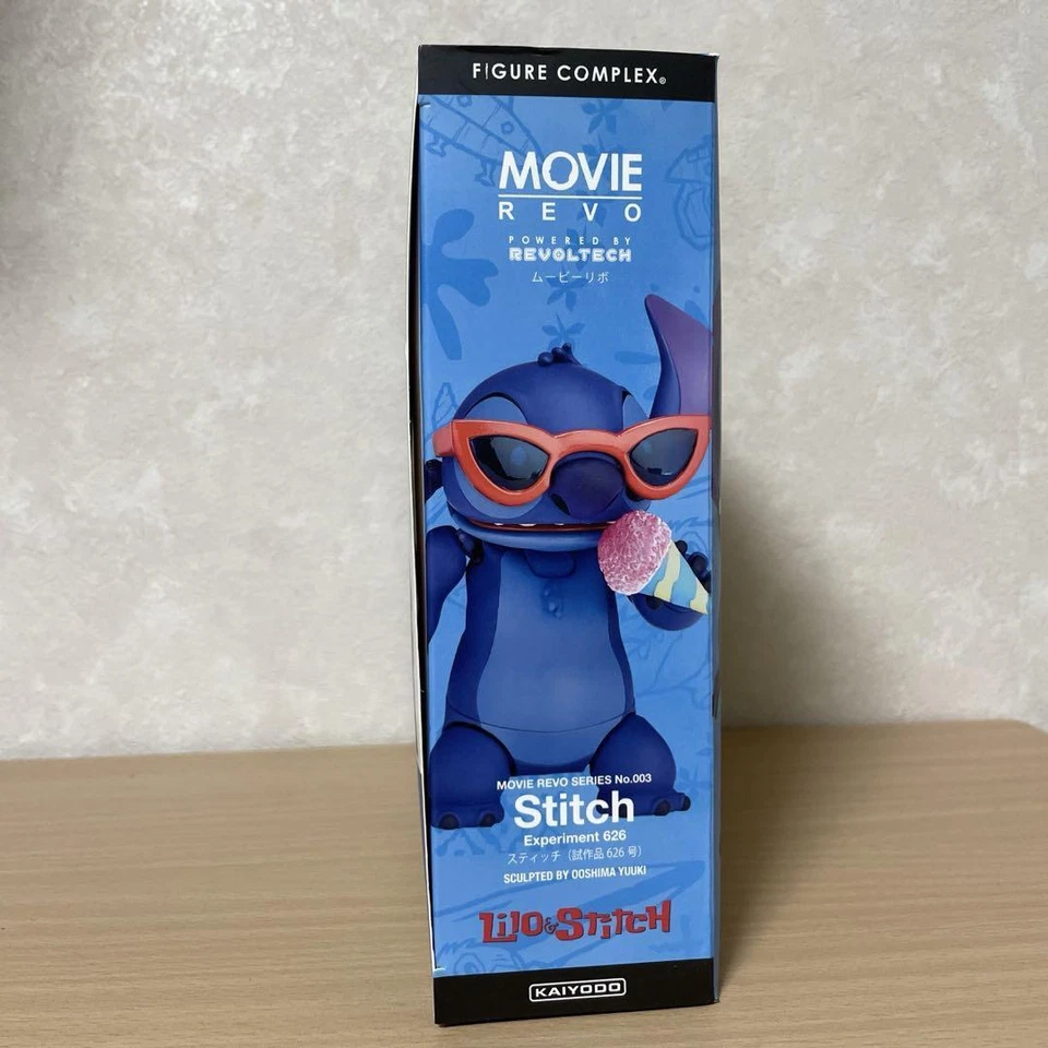 Kaiyodo Revoltech Movie Revo Series No. 003 Stitch Experiment 626 Figure Used - Image 3 of 3