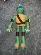 Teenage Mutant Ninja Turtles Stretchkins Leonardo Nickelodeon Plush Pillow 30