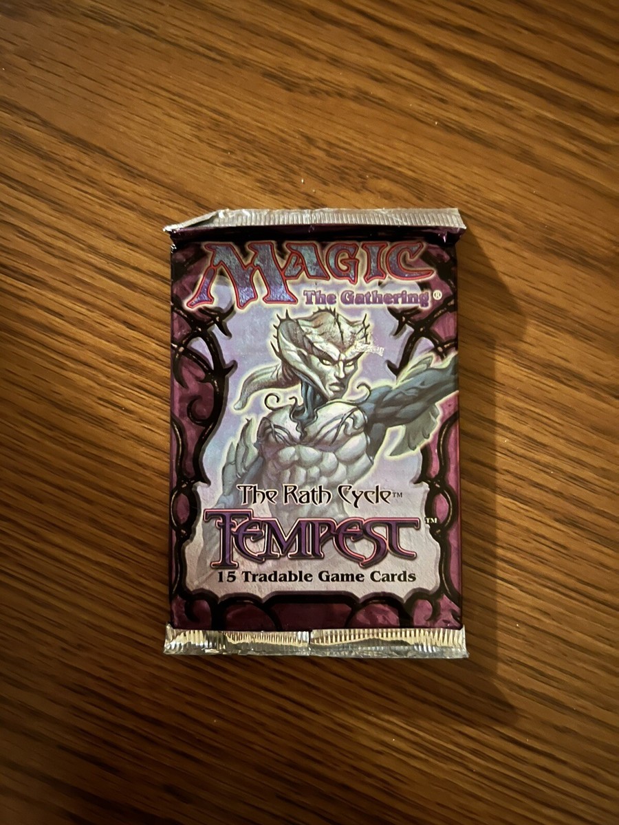 マジック：ザ・ギャザリング MTG Tempest The Rath Cycle Magic The Gathering: The Rath Cycle-Tempest- Single Booster Pack