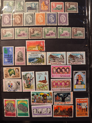LA9 St. Vincent & Grenadines - Sammlung - 3 Seiten