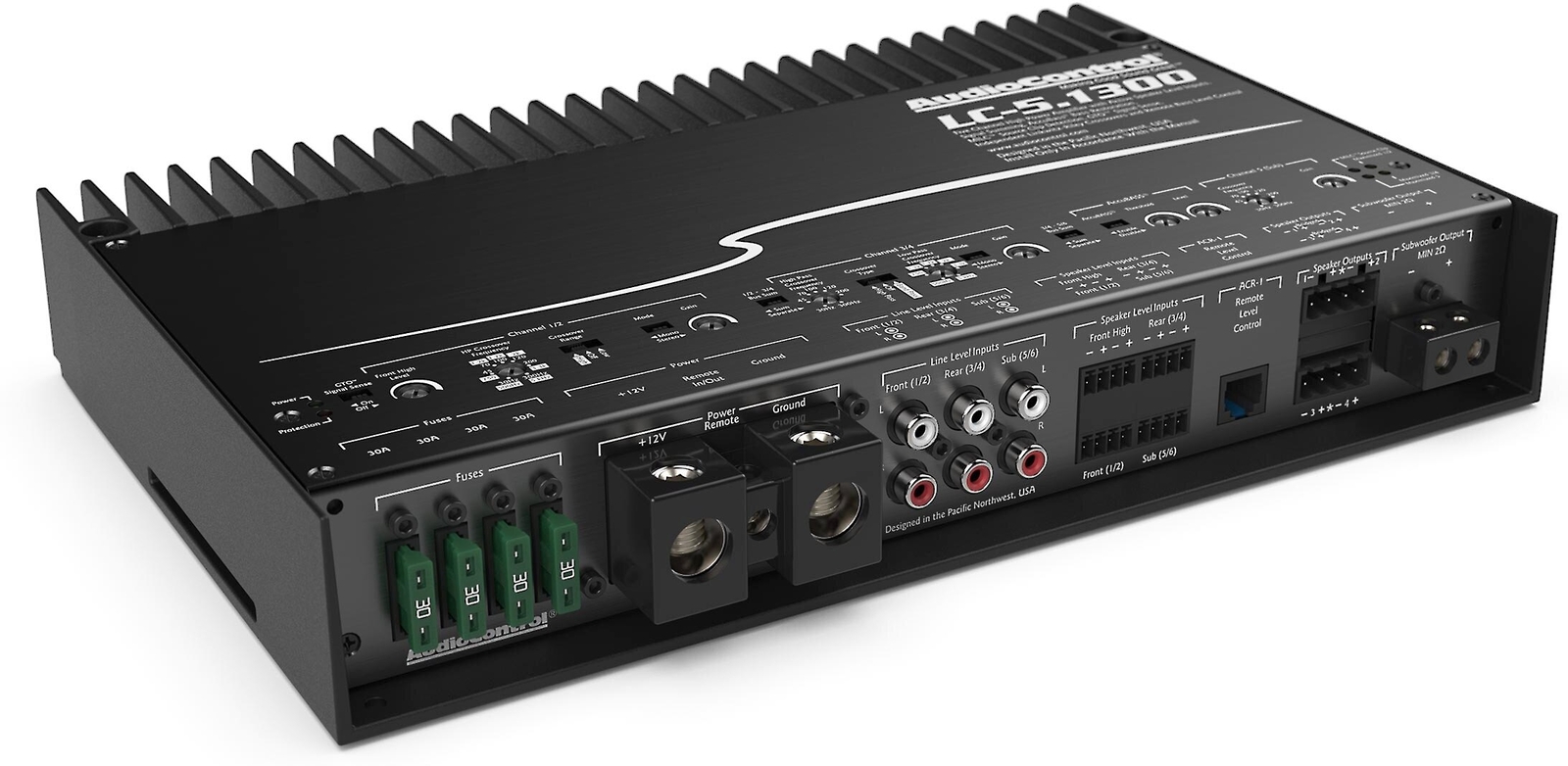 Автомобильный усилитель AudioControl LC-51300 мощностью 100 Вт x 4 500 Вт x1 122190₽