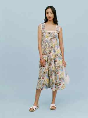 NWOT Reformation Villa Dress XS in Countryside