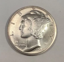 2016 Winged Liberty Dollar Ike CLAD Overstrike Dan Carr 35 MINTED  Ships Free