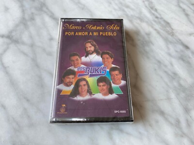 Los Bukis Por Amor A Mi Pueblo Cassette Tape SEALED! 1995 Marco Antonio Solis