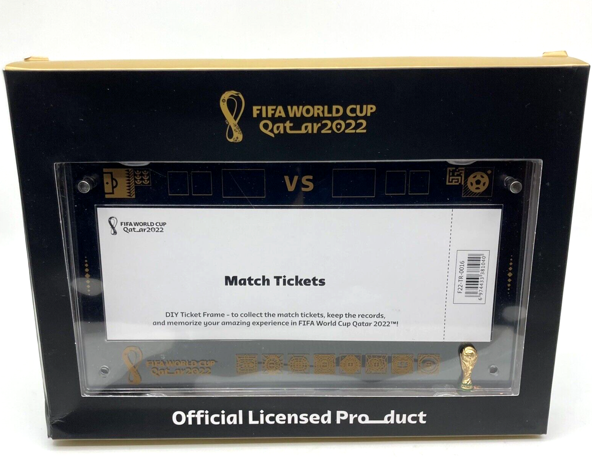 FIFA World Cup Qatar 2022 Tournament Limited Ticket Frame FIFA World Cup Qatar 2022 Tournament Limited Ticket Frame