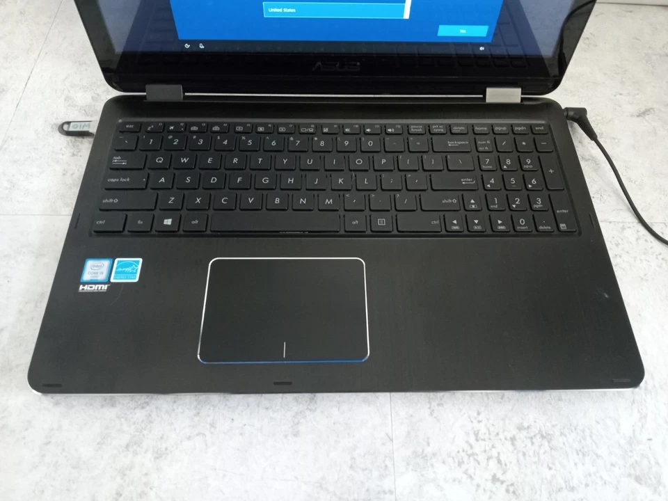 ASUS Q503U 15.6" FHD 2in1 Touch Intel Core i5 8GB RAM 128GB SSD W10 *READ* -RR - Image 2 of 4