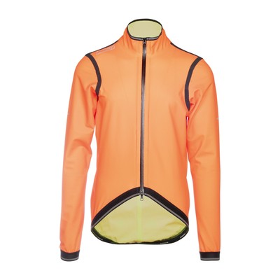 BIORACER Kaaiman Fahrradjacke Radjacke Windjacke Herren Wasserdicht Orange Gr XL