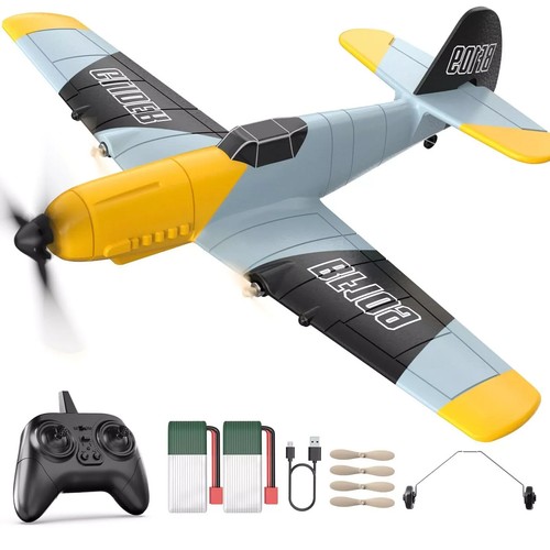 RC 3 Channel BF-109 DEERC VOLTANTEX Z-Series Remote Control Airplane 2.4GHz gyro