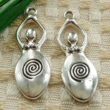 90 Pcs Tibetan Silver nice Charms Pendant 39X13MM S4649 DIY Jewelry Making