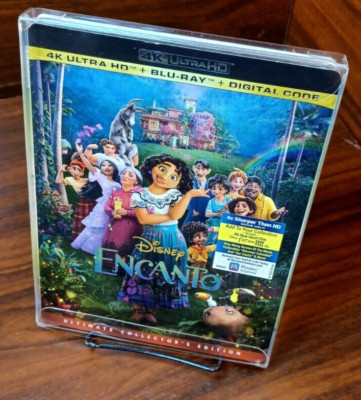 Encanto (4K+Blu-ray) Slipcover w/PROTECTIVE SLEEVE-NEW (Sealed) - Free Shipping!