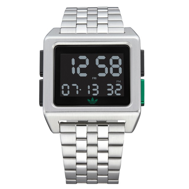 adidas watch silver