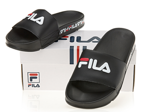 fila slipper black