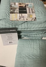 Madison Park 3 Piece Reversible Scalloped Edge Coverlet Set KING/CAL KING