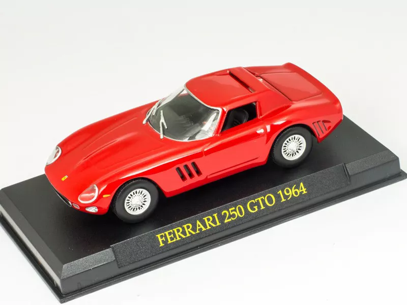 FERRARI 250 GTO BURAGO ROUGE ECHELLE AU 1/43 EME