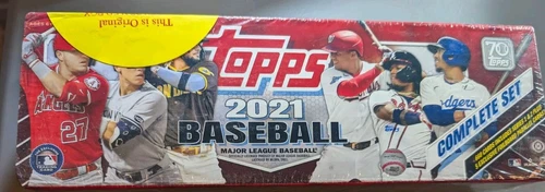 2021 Topps Baseball Complete Hobby Factory Sealed Set, Incl. 2021 Topps Update