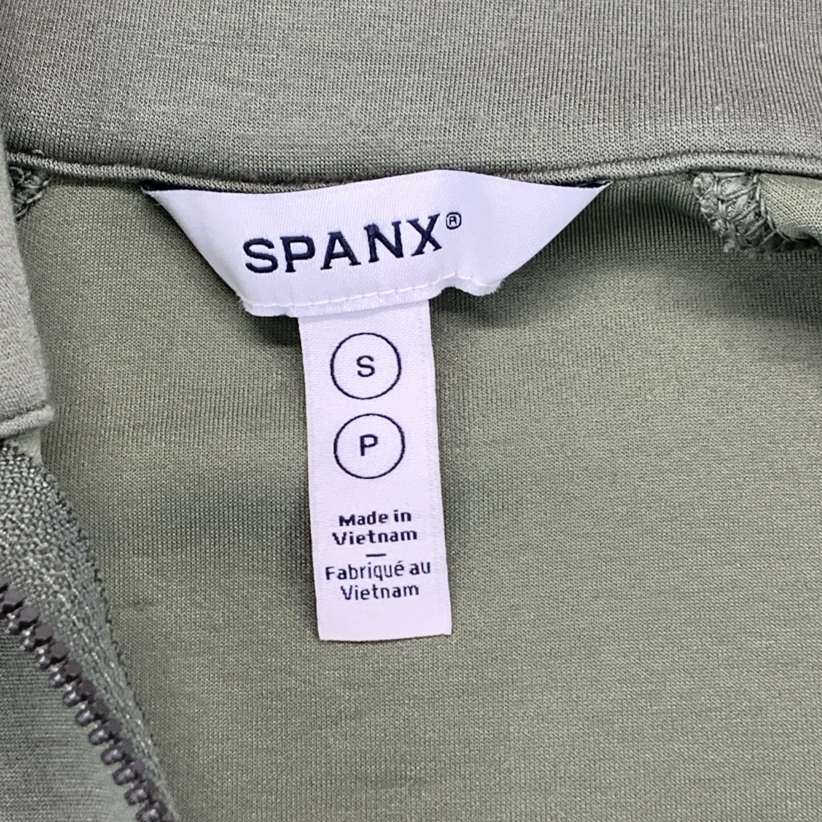 Spanx Air Essentials Half Zip Pullover Women's Li… - image 4