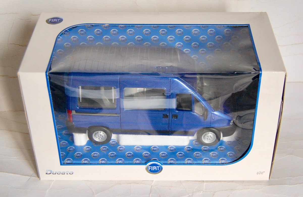 Norev 1/24 Scale Diecast. Fiat Ducato. 771070. Dark Blue. Mint