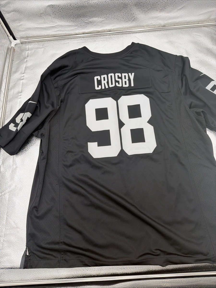 Raiders Jersey 3XL Maxx Crosby Nike Authentic Las Vegas MEN New