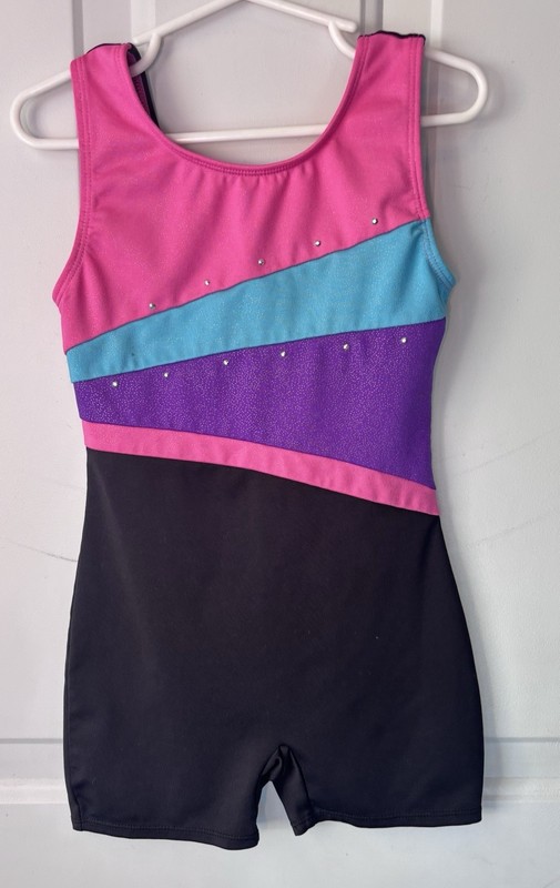 Girls Moret Active Girl Leotard, Size 6/7