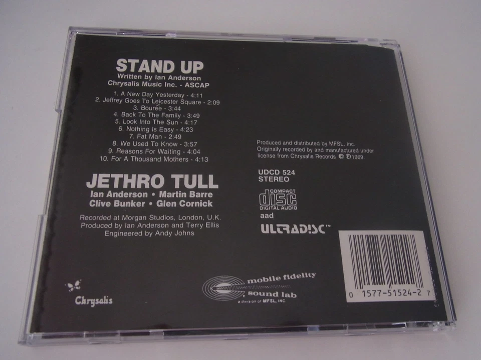 Jethro Tull / Stand Up MFSL CD ( 24 Karat Gold ) Japan - Bild 2 von 4