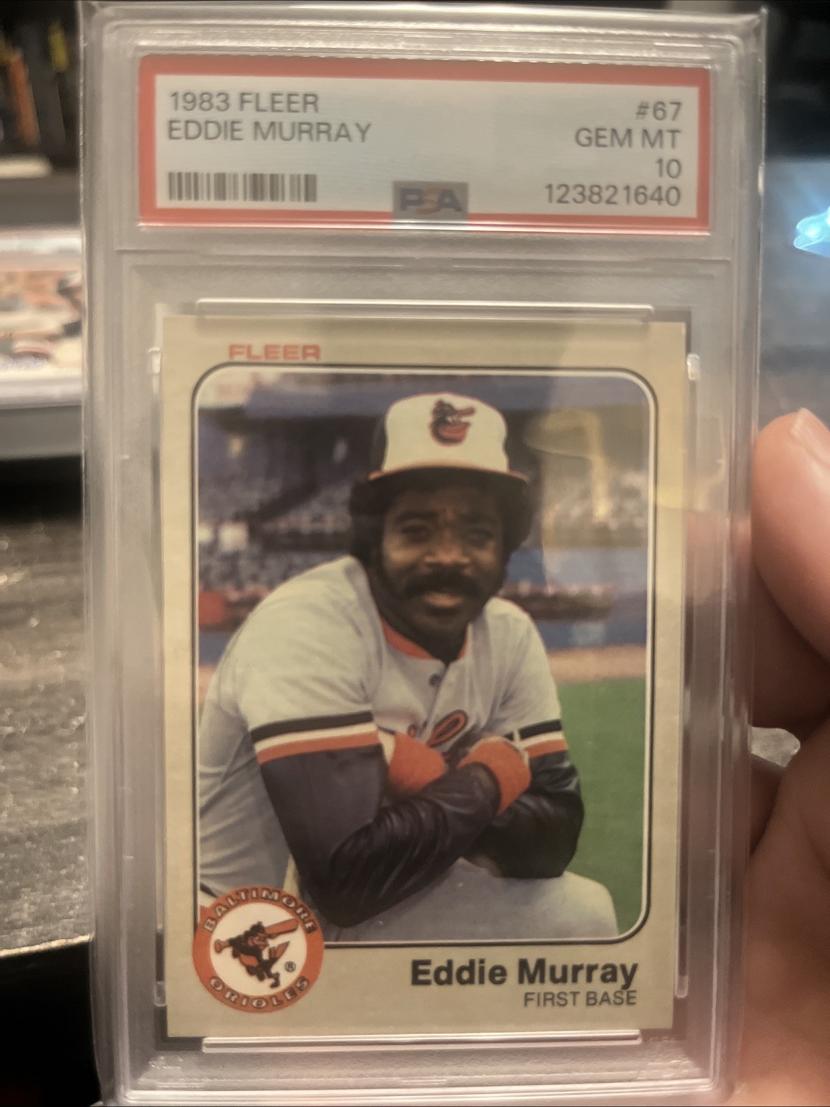 1983 Fleer Eddie Murray PSA 10
