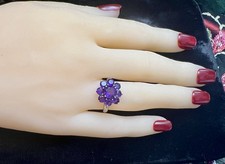 Royal Velvet   Sterling Silver Deep Color Ame...
