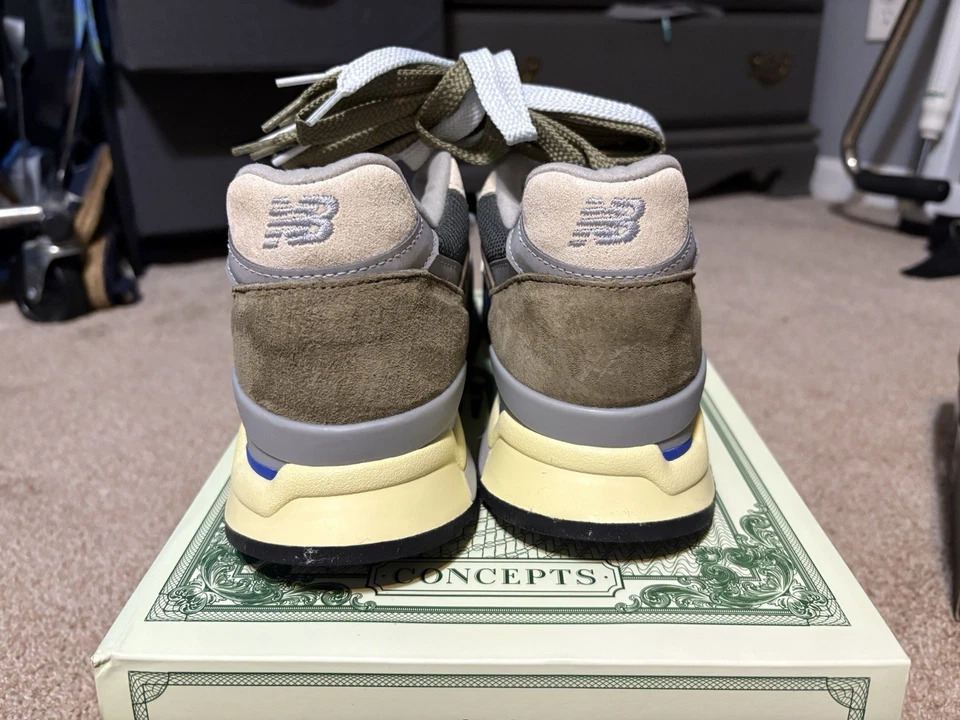 Größe 11 - New Balance Concepts x 998 Made in USA 2023 C-Note - 10th Anniversary - Bild 4 von 4