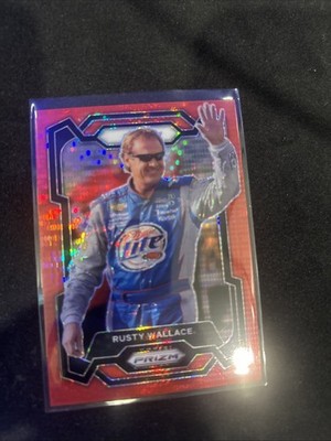 2024 Panini Prizm - Rusty Wallace #67 Red Pulsar Prizm /199