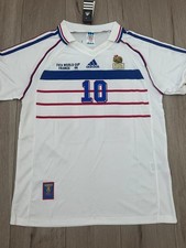 France 1998 World Cup Away Jersey Zinedine ZIdane 10