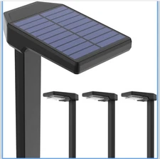 Solar Pathway Lights Outdoor, Smart Color Changing with 9-in-1 (Warm White/Co...