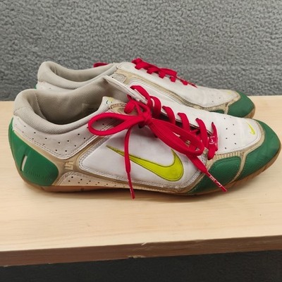 Nike Five AZC II Zoom Air Indoor Soccer Shoes Green Yellow Mens