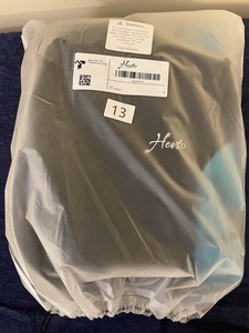 Hevto kids teen Wetsuit 3/2mm Blue Back Zip Cold Water Comfort Size 13 NWT Surf