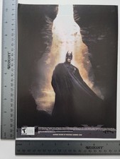 Batmin Begins Advertisement Original Print Ad / Poster Game Gift Art