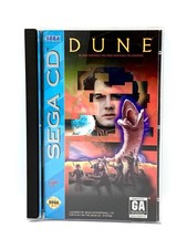 Dune (Sega CD, 1993) CIB Complete - FLAWLESS DISC - w/ Manual, Reg Card, Foam