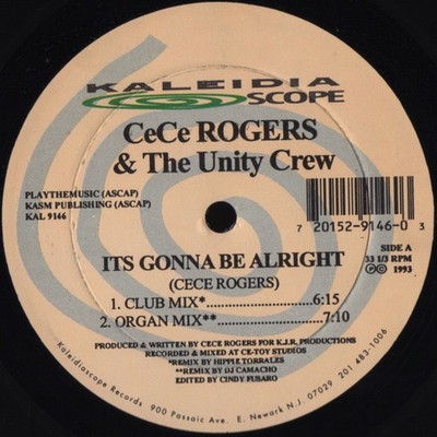 CeCe Rogers - Its Gonna Be Alright, 12'', (Vinyl)