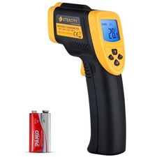 Etekcity Infrared Thermometer Laser Temperature Gun, /, Yellow D:S 16:1