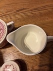 Vintage 1960s Memory Lane Cream and Sugar set Royal Ironstone Red Transferware — photo 7