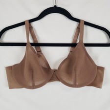 Spanx Bra SheerFlex Fit To You Womens Large A-C Underwire Unlined Tan 30071R