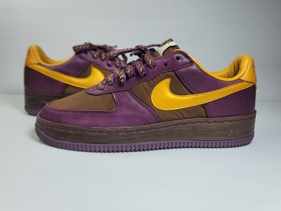 2006 Nike Air Force 1 Low Insideout Purple Men s Size 8 US 312486-272 Soccer