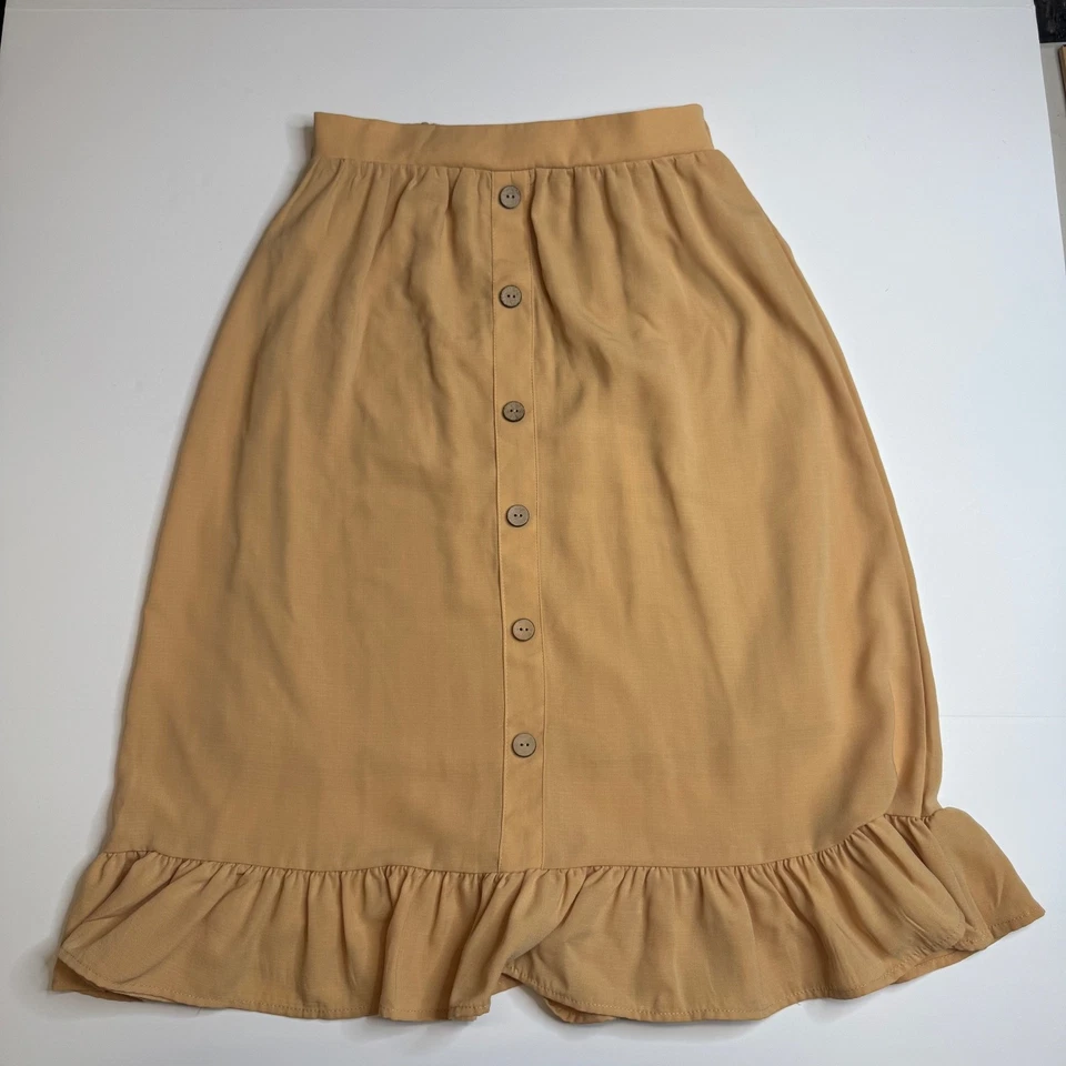 Top y falda Amy Byer para niñas estilo L 14 tostado Foto 2 de 4