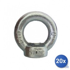 Andrighetti Zinc Plated Female Lifting Eye 20x Gray Steel MA 6