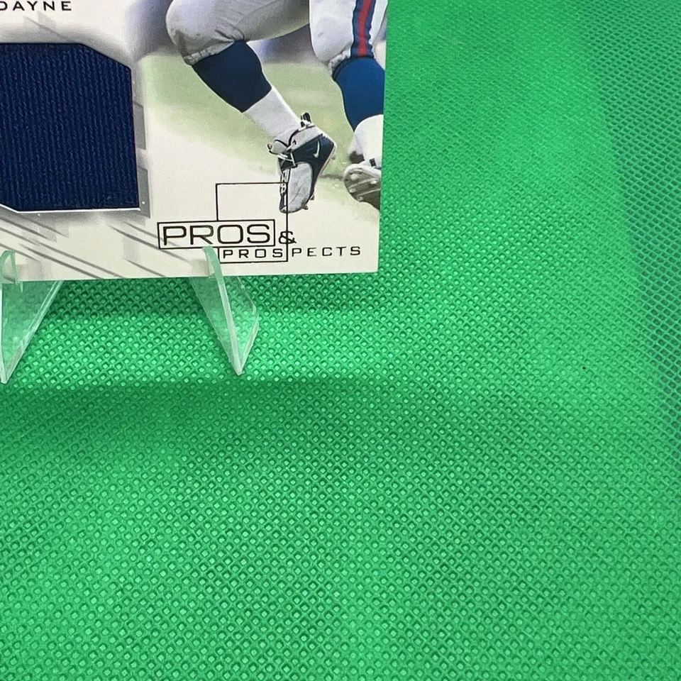 Ron Dayne Giants 2001 UD Pros & Prospects Game Jerseys - Image 4 of 4