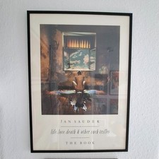 JAN SAUDEK Werbe Plakat Poster "Love, Death & Other Trifles" 52x72 cm Akt Erotik