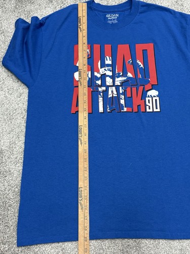 Camiseta azul grande Buffalo Bills NFL Shaq Lawson Shaq Attack #90 - Imagen 5 de 6