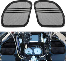 Front Fairing Speaker Grills Cover for Harley Road Glide FLTRX FLTRK FLTRXS FLTR