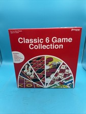 Classic 6-Game Board Game Collection Set – New & Sealed