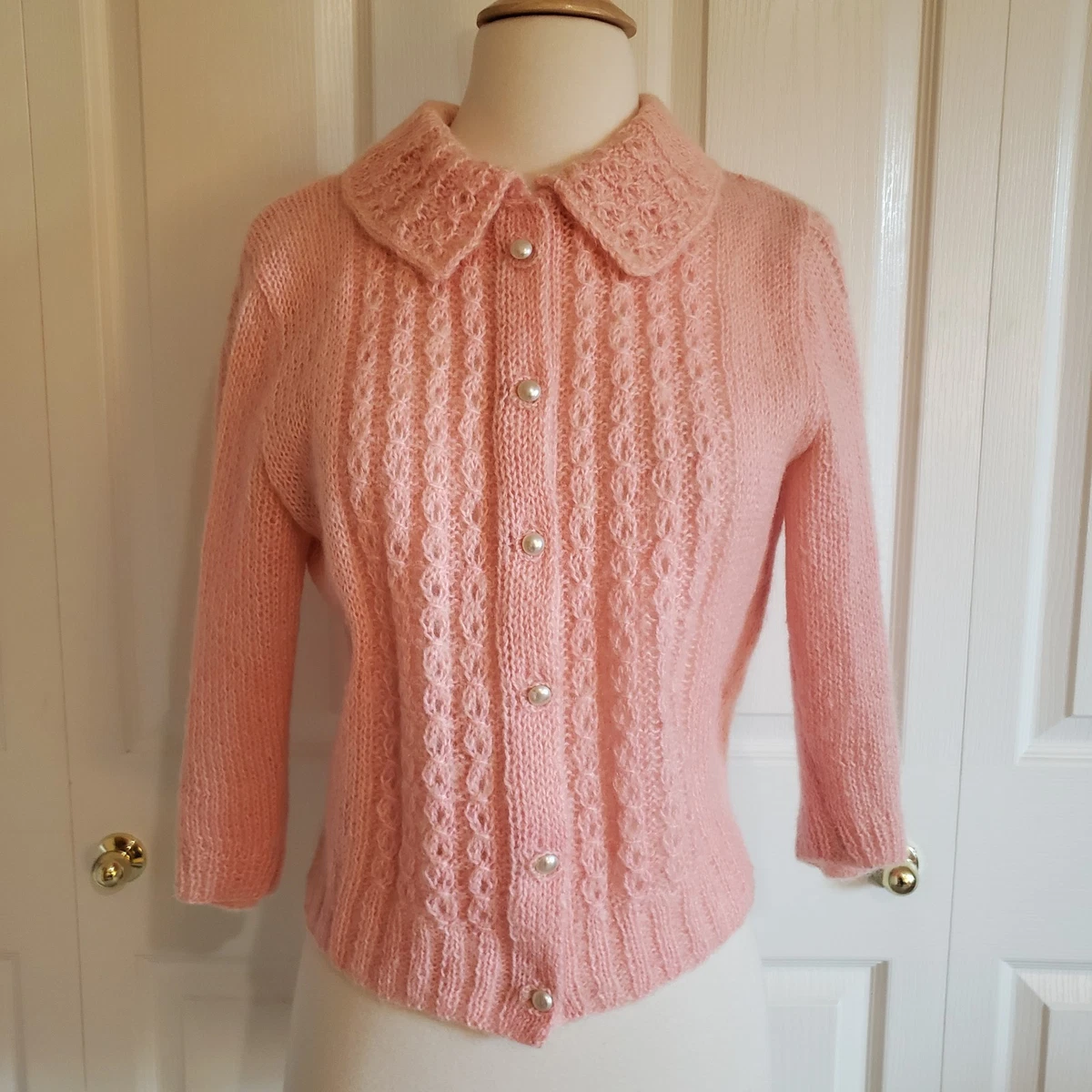 Rockabilly Pink 1950s Vintage Sweaters for Women for sale | eBay