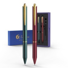 pens 0.5MM Retractable Metal Gel Pen fancy pen Premium Metal Barrel nice pens...