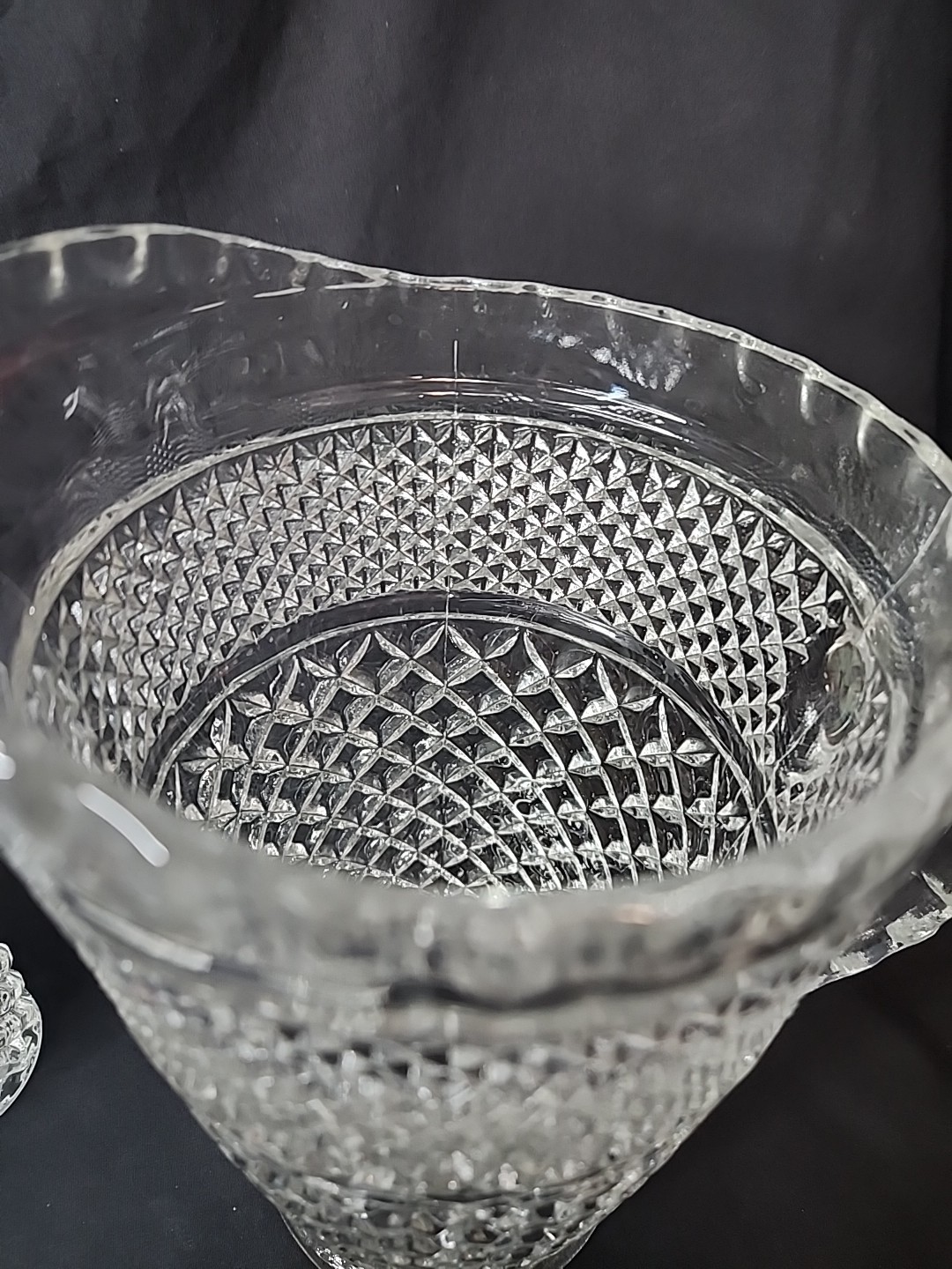 64 Oz. Vintage Anchor Hocking Wexford Pitcher & Set of Six 11oz  Tumblers