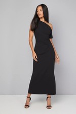 Wallis Black Column Dress Womens Occasion Dresses